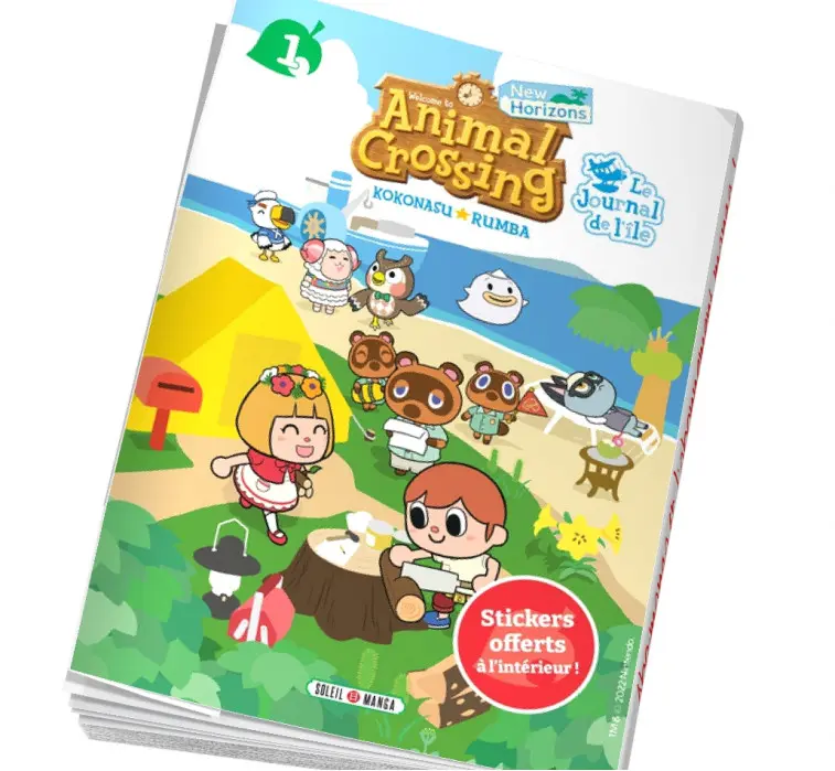 Box livre enfant Animal Crossing Tome 1