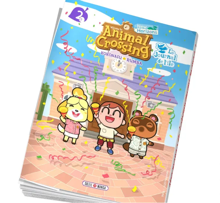 Manga enfant Animal Crossing Tome 2