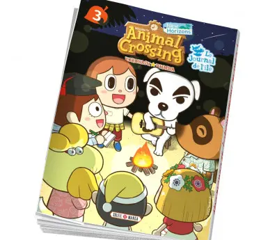 Animal Crossing New Horizons Le Journal de l'île Abonnement manga Animal Crossing Tome 3