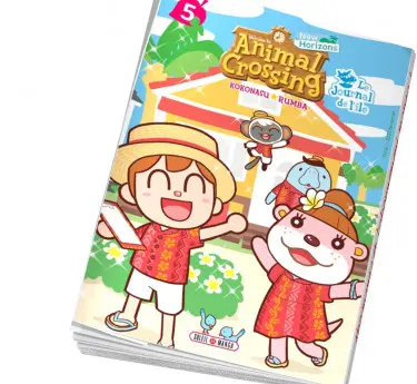 Animal Crossing New Horizons Le Journal de l'île Box manga Animal Crossing Tome 5 en abonnement