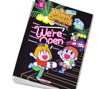 Animal Crossing New Horizons Le Journal de l'île Manga enfant Animal Crossing Tome 6