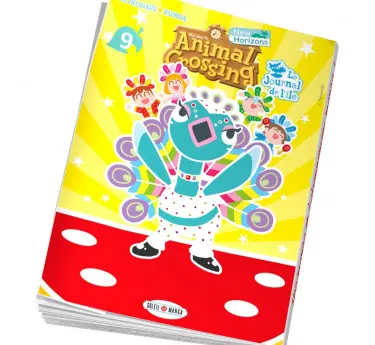 Animal Crossing New Horizons Le Journal de l'île Box livre enfant Animal Crossing Tome 9