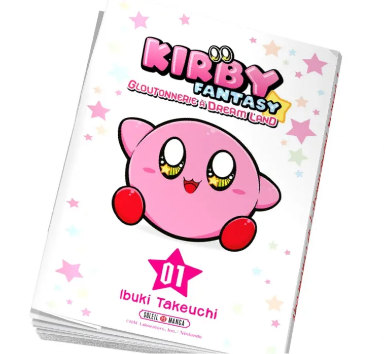 Box manga enfant Kirby fantasy Tome 1 Box manga enfant Kirby fantasy Tome 1
