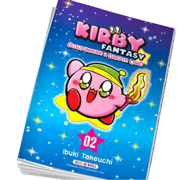 Cadeau manga enfant Kirby fantasy Tome 2 Cadeau manga enfant Kirby fantasy Tome 2
