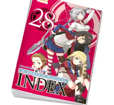 A certain magical Index Box manga A certain magical Index Tome 28 en abonnement livre enfant mensuel