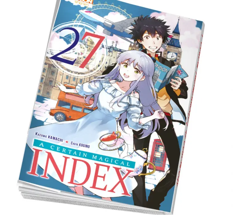 Box livre manga enfant A certain magical Index Tome 27 Box livre manga enfant A certain magical Index Tome 27