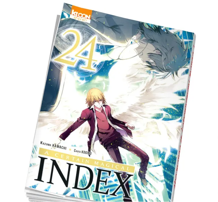 A certain magical Index 24 en abonnement manga A certain magical Index 24 en abonnement manga