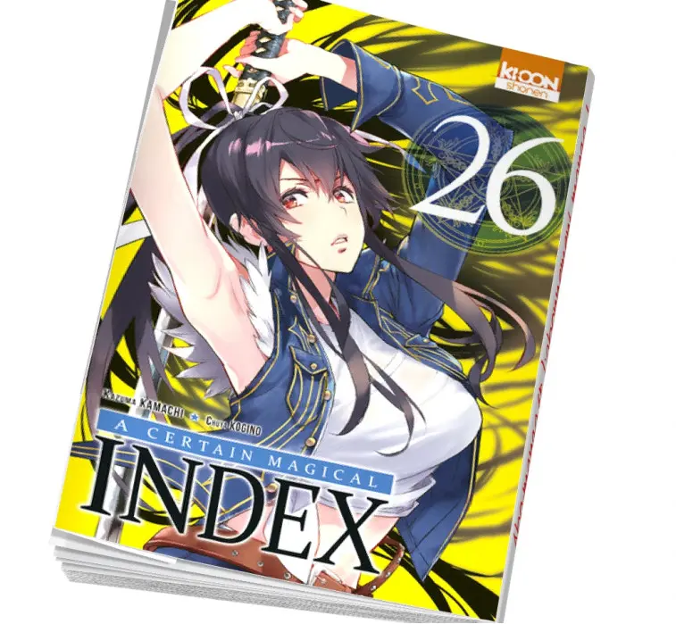 Box manga A certain magical Index Tome 26 Box manga A certain magical Index Tome 26