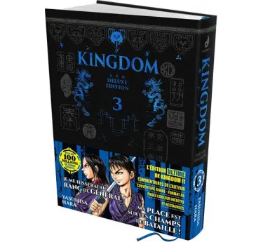 KINGDOM Deluxe Edition KINGDOM Deluxe Edition Tome 3 en box manga mensuelle