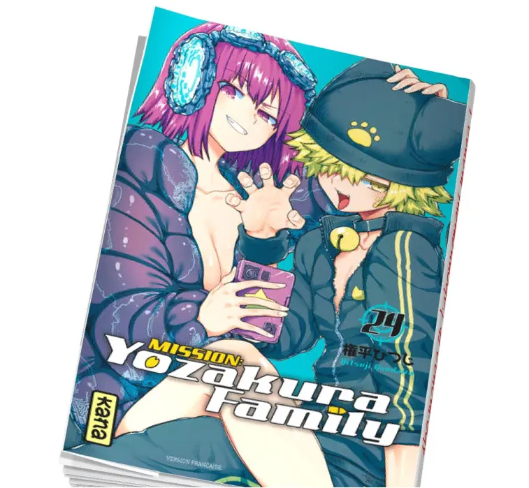 Manga mensuel Mission: Yozakura Family Tome 24 Manga mensuel Mission: Yozakura Family Tome 24
