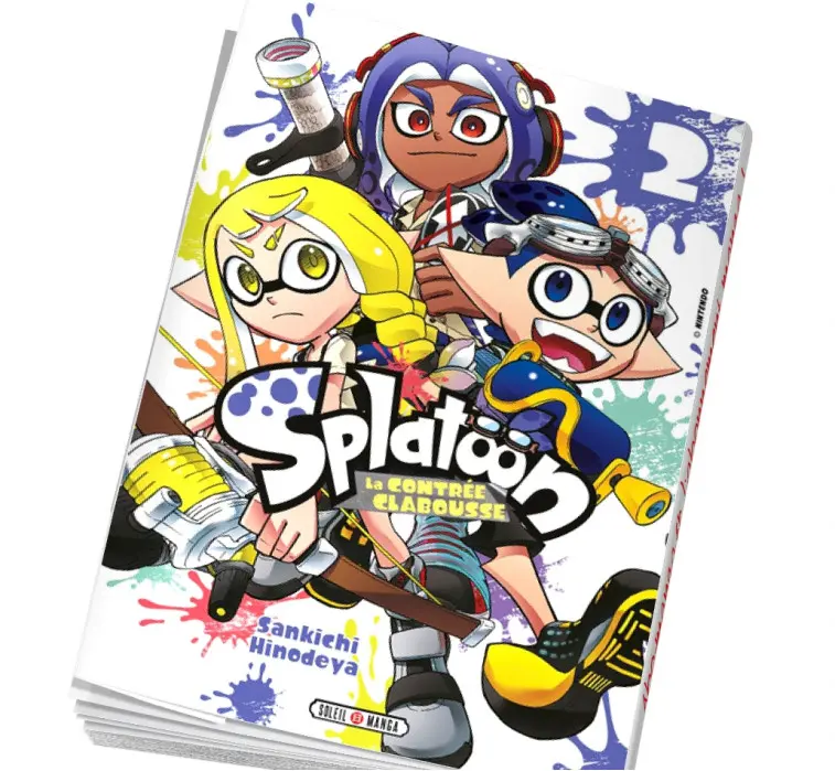 Manga Splatoon La Contrée Clabousse 2 livre enfant