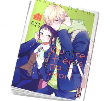 Quatre frères pour moi !  manga Quatre frères pour moi tome 11 en abonnement