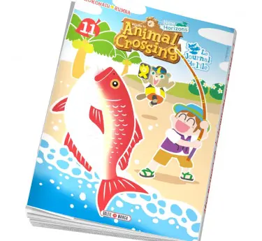 Animal Crossing New Horizons Le Journal de l'île  Manga enfant Animal Crossing Tome 11