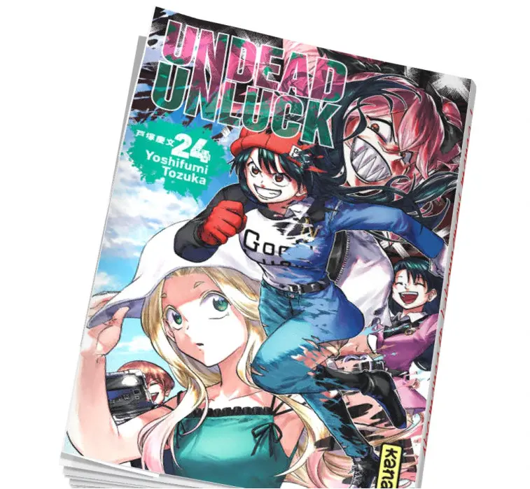 Manga Undead unluck Tome 24