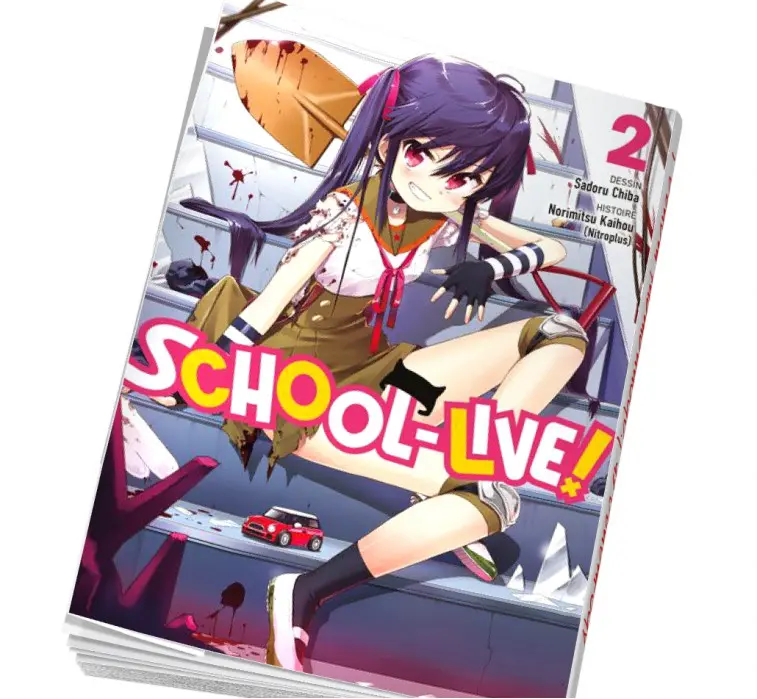 abonnement School-live Tome 2en manga
