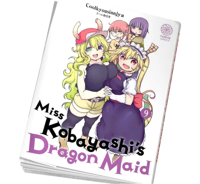 Miss Kobayashi's dragon maid tome 9 en abonnement manga mensuel
