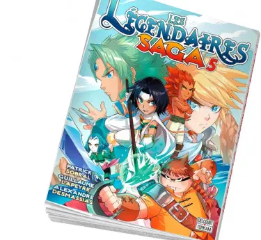 Les Légendaires Saga  Manga Les Légendaires saga 5 en abonnement