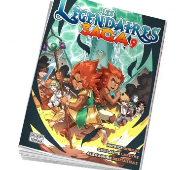 Les Légendaires Saga  Abonnement manga Les Légendaires saga Tome 9