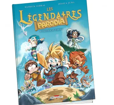 Les légendaires - parodia  acheter Les légendaires Parodia 8 par abonnement