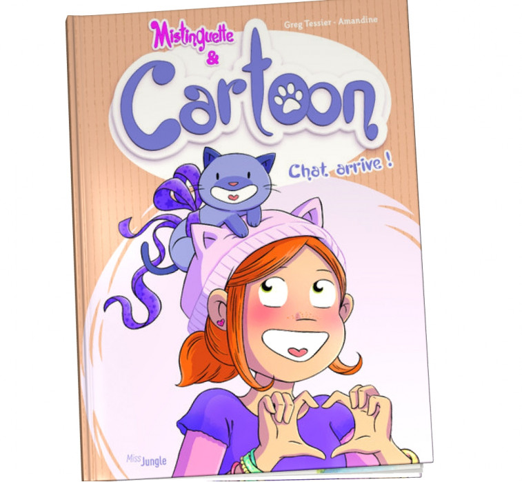 Couverture Mistinguette & Cartoon Tome 1 - Greg Tessier et Amandine - Jungle