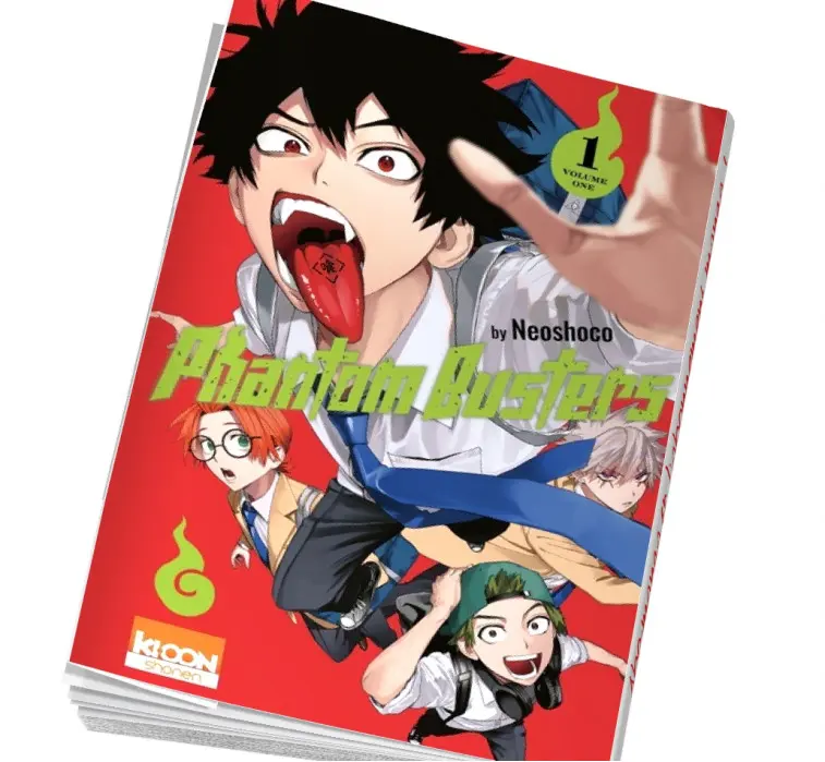 Couverture Phantom Busters Tome 1 - Neoshoco - Ki-oon