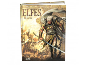 Couverture Le monde d'Aquilon Tome 03 - Terres d'Arran - Elfes T03