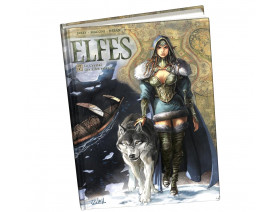 Couverture Le monde d'Aquilon Tome 07 - Terres d'Arran - Elfes T07