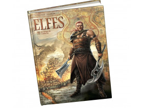 Couverture Le monde d'Aquilon Tome 09 - Terres d'Arran - Elfes T09