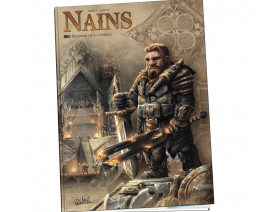 Couverture Le monde d'Aquilon Tome 11 - Terres d'Arran - Nains T01
