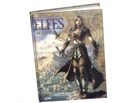 Couverture Le monde d'Aquilon Tome 18 - Terres d'Arran - Elfes T14