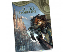 Couverture Le monde d'Aquilon Tome 36 - Terres d'Arran - Orcs et Gobelins T04