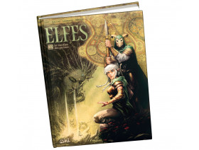 Couverture Le monde d'Aquilon Tome 39 - Terres d'Arran - Elfes T22