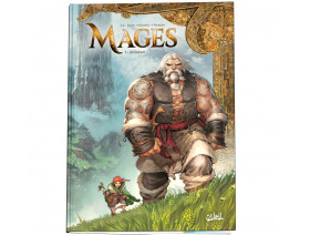 Couverture Le monde d'Aquilon Tome 45 - Terres d'Arran - Mages T01