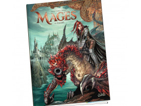 Couverture Le monde d'Aquilon Tome 57 - Terres d'Arran - Mages T04