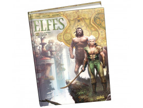 Couverture Le monde d'Aquilon Tome 55 - Terres d'Arran - Elfes T27
