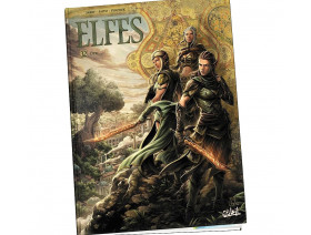 Couverture Le monde d'Aquilon Tome 80 - Terres d'Arran - Elfes T32