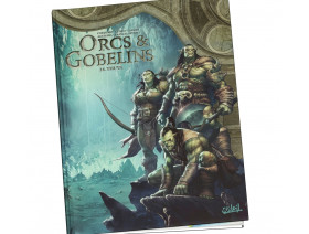 Couverture Le monde d'Aquilon Tome 111 - Terres d'Arran - Orcs et Gobelins T28