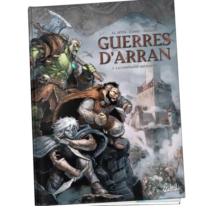 Couverture Guerres d'Arran Tome 1 - Jean-Luc Istin - Soleil