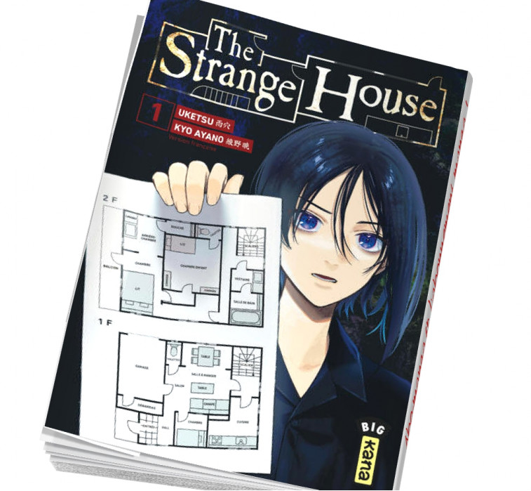 Couverture The Strange House Tome 1, Uketsu et Kyo Ayano, Kana