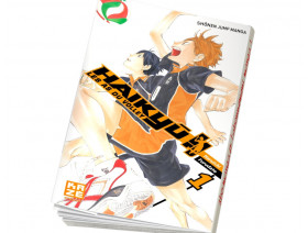 Couverture Haikyu !! - Les As du volley Tome 01