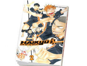 Couverture Haikyu !! - Les As du volley Tome 02