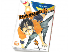 Couverture Haikyu !! - Les As du volley Tome 03