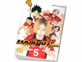 Couverture Haikyu !! - Les As du volley Tome 04