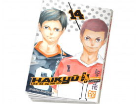Couverture Haikyu !! - Les As du volley Tome 14