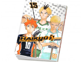 Couverture Haikyu !! - Les As du volley Tome 15