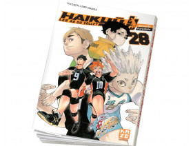 Couverture Haikyu !! - Les As du volley Tome 28