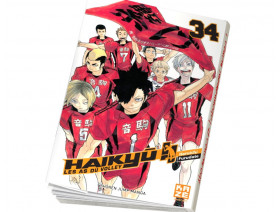 Couverture Haikyu !! - Les As du volley Tome 34