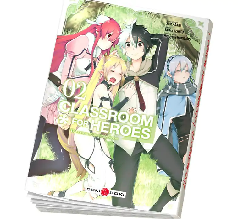  Abonnement Classroom for heroes tome 2