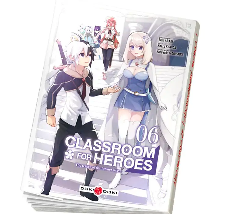  Abonnement Classroom for heroes tome 6