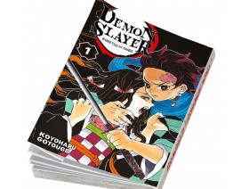 Couverture Demon Slayer Tome 01